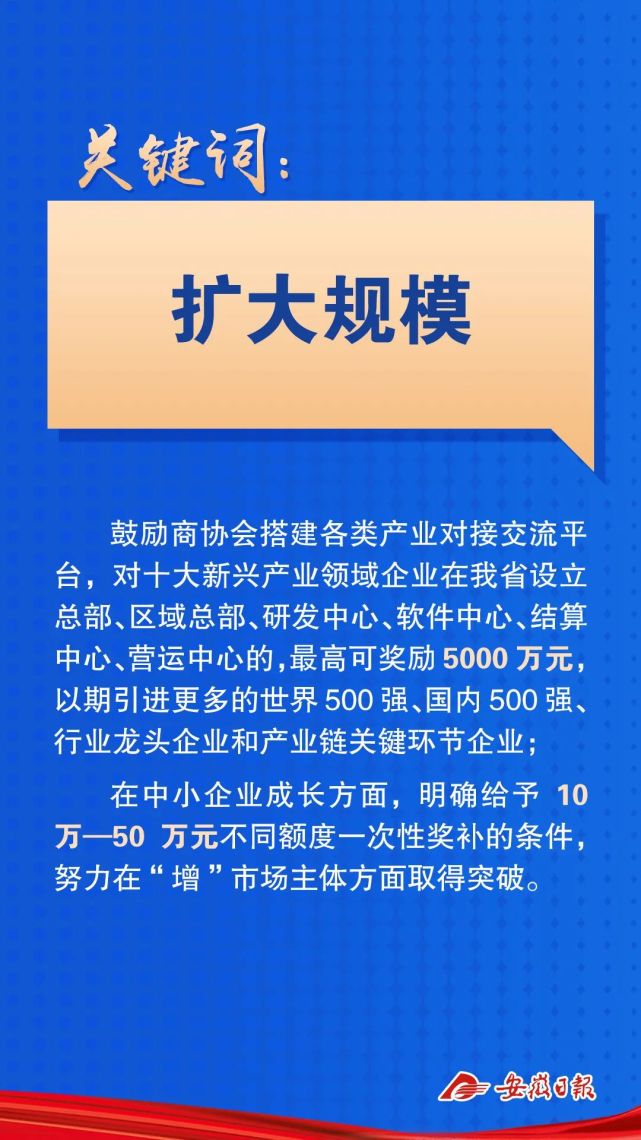 安徽优化营商环境最新政策：扩大规模