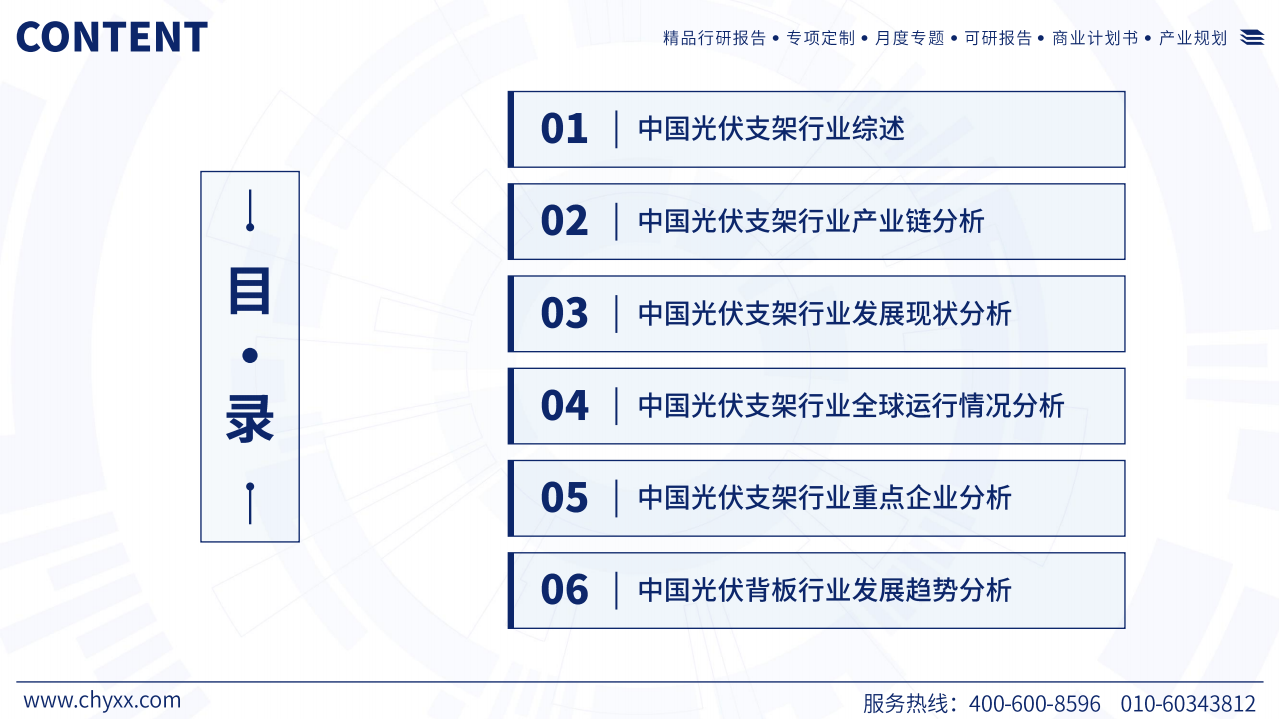 2023年中国光伏支架产业现状及发展趋势研究报告