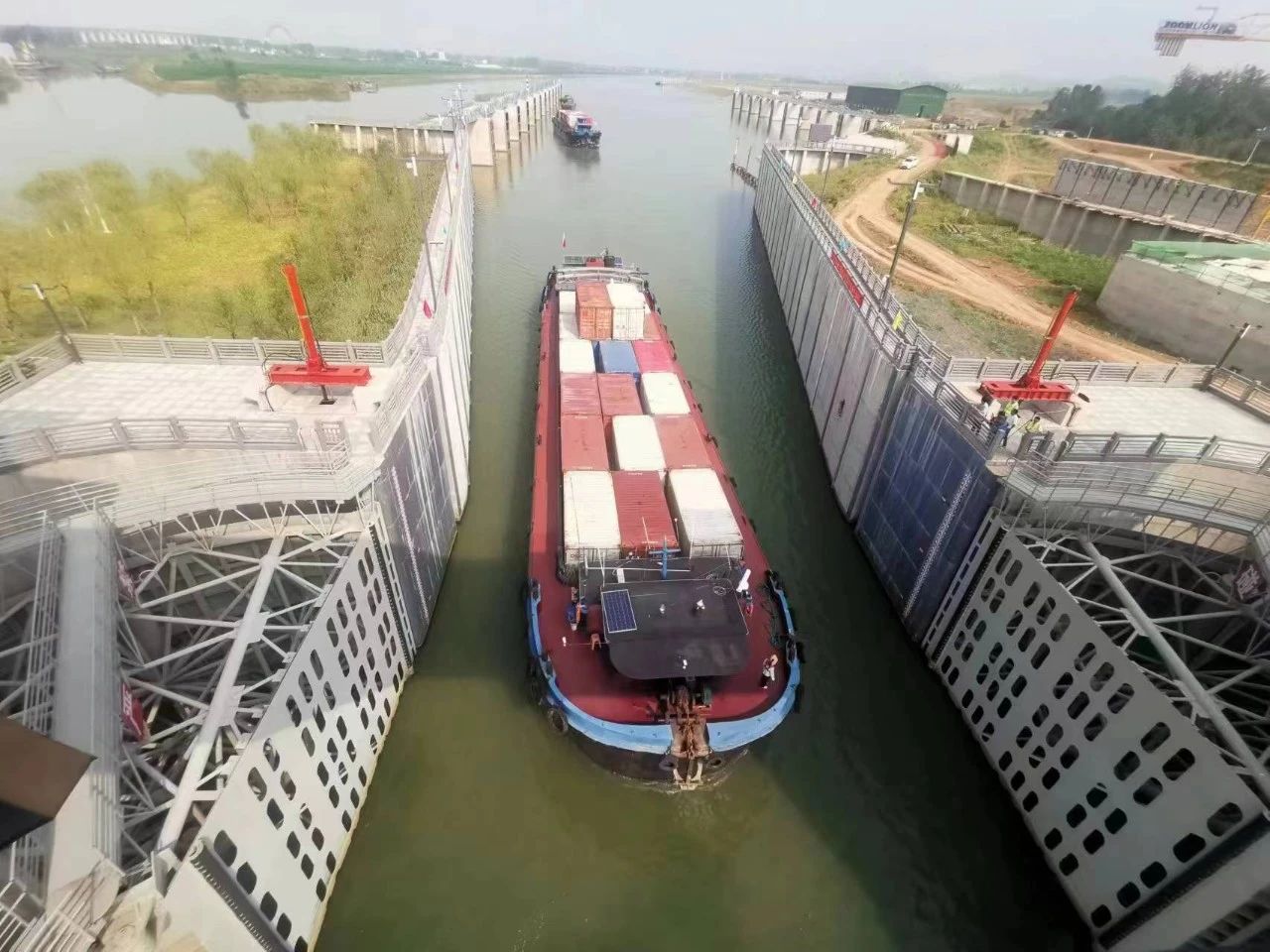 总投资近亿元，淮南寿县东升综合码头正式开工