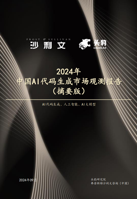 2024年AI代码生成市场观测报告