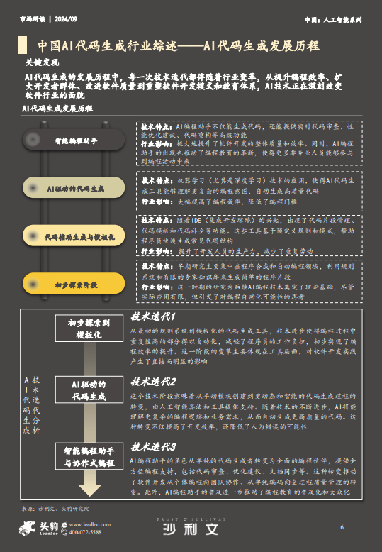 2024年AI代码生成市场观测报告