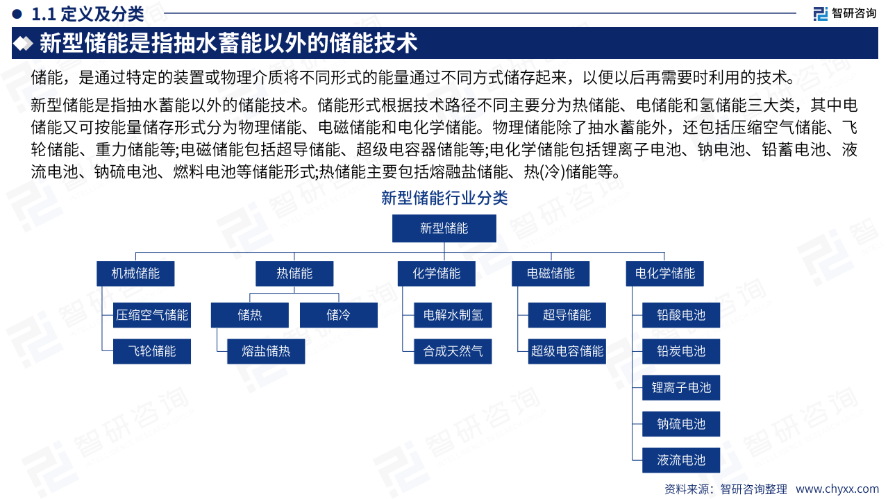 2024年储能行业市场全景分析及发展趋势展望报告