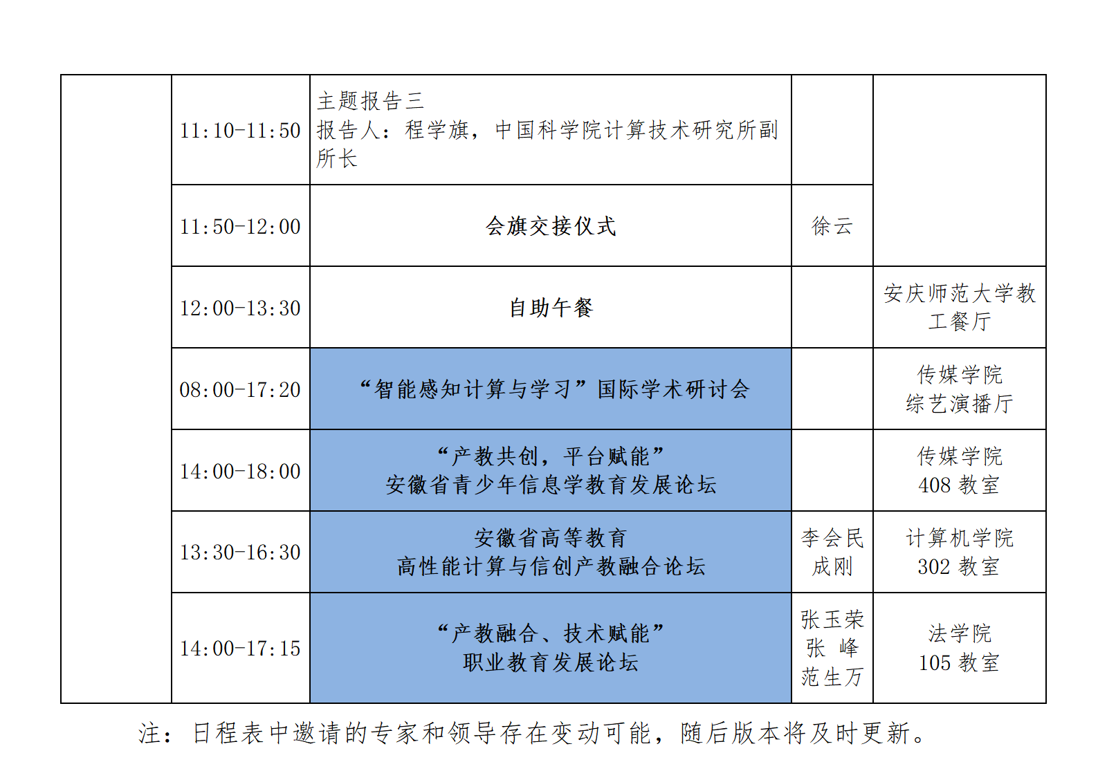 第六届安徽省计算机大会