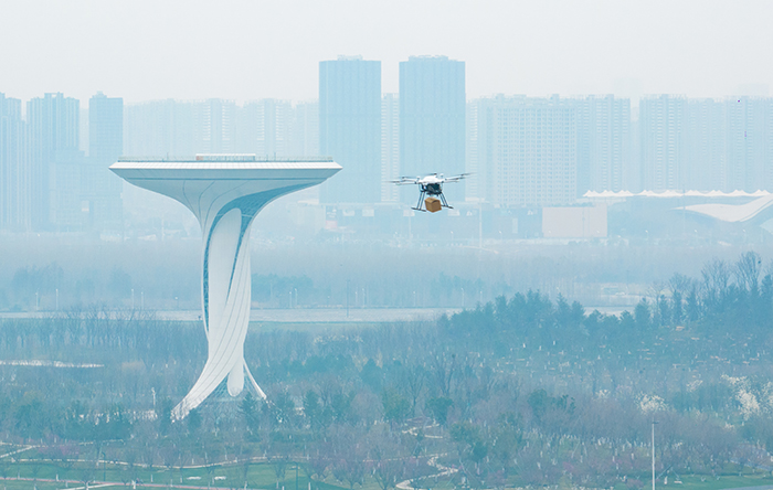 合肥包河“低空”起飞