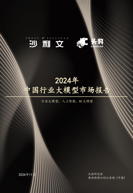 2024年中国行业大模型市场报告